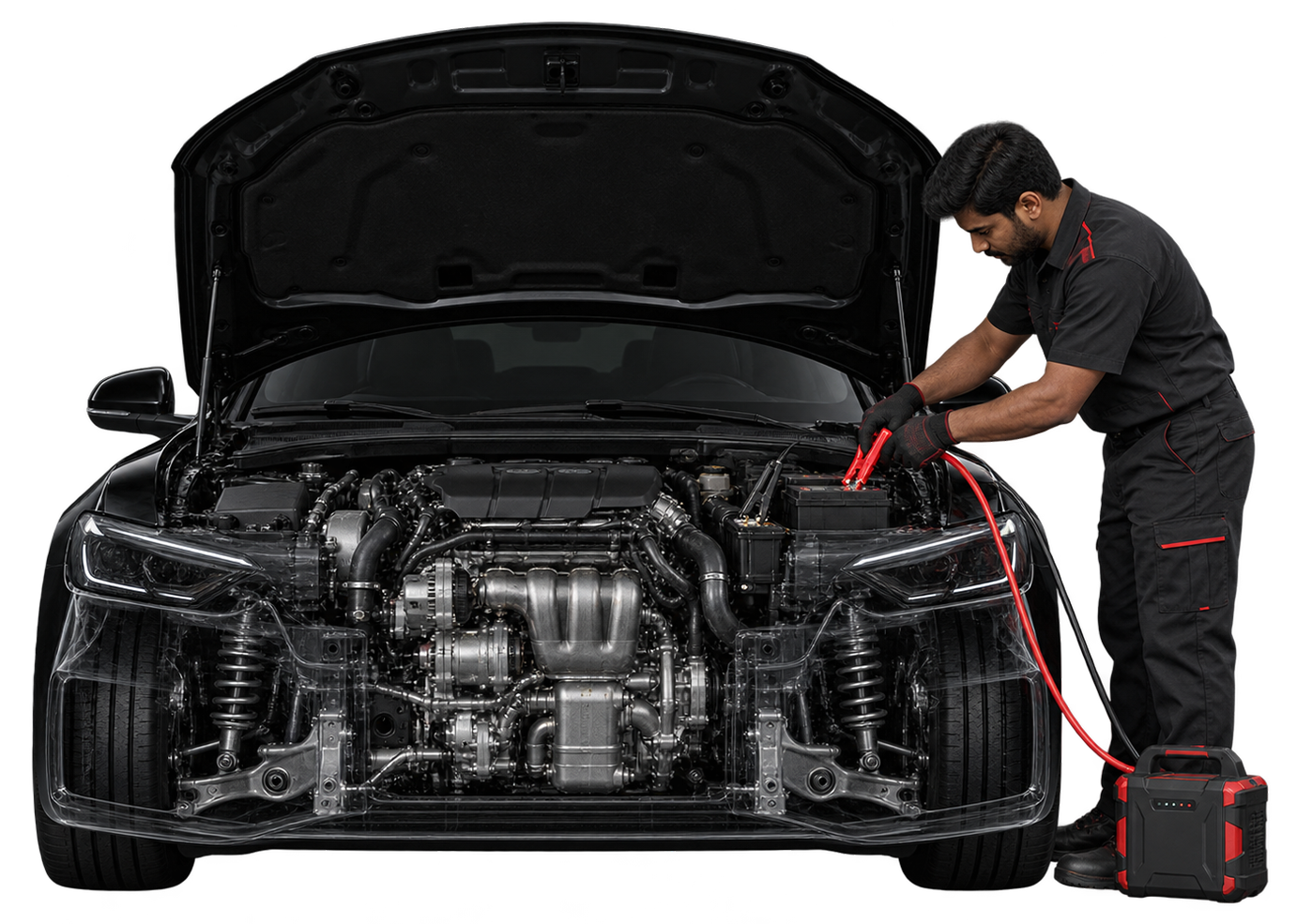 DEAD BATTERY? GET A JUMP START